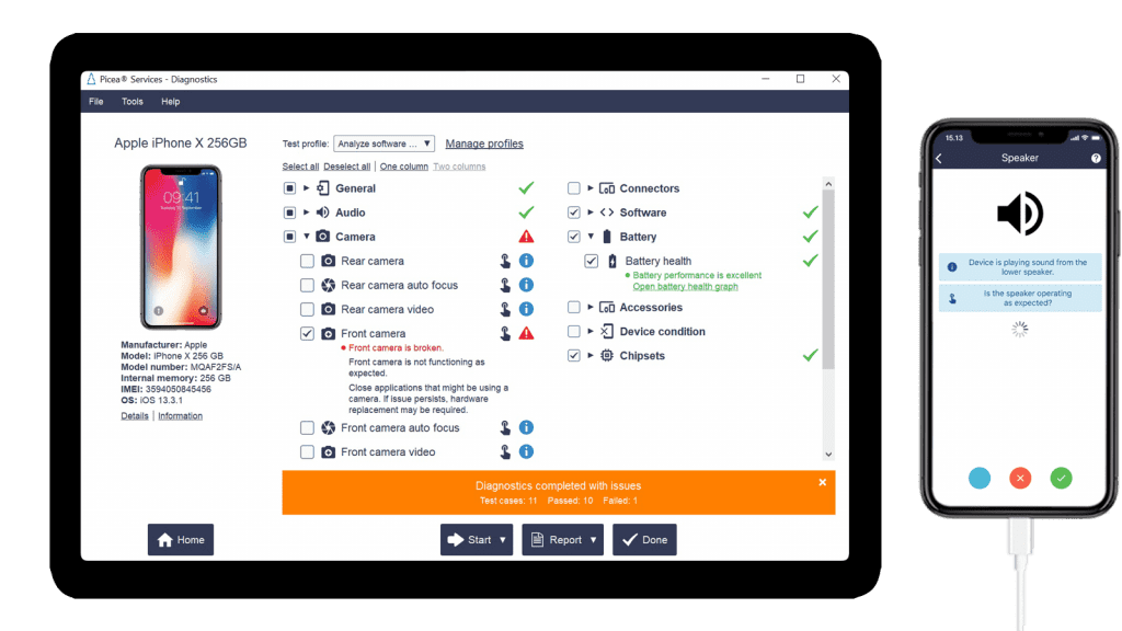 Mobile Device Diagnostics