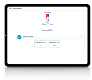 PiceaOnline Device Insurance UI