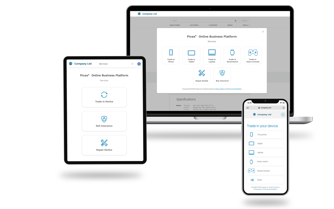 PiceaOnline - mobile & consumer electronic ecosystem platform